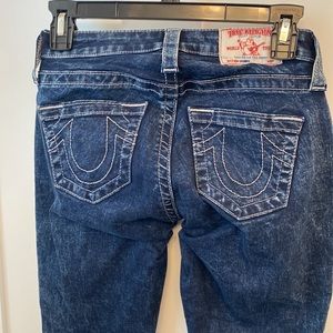 True religion five pocket skinny jeans